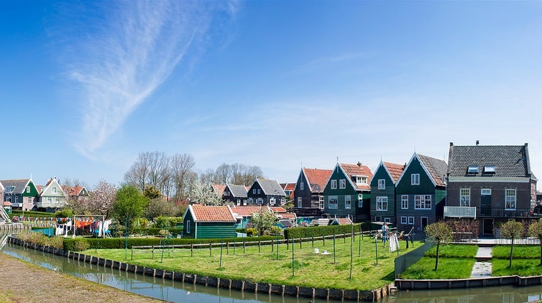 a nord di amsterdam: paesaggiodi Marken