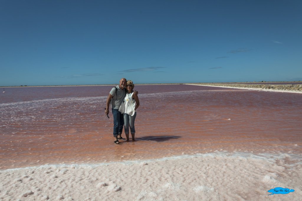 Saline rosa di Giraud in Camargue 14 io e lui ed il mare