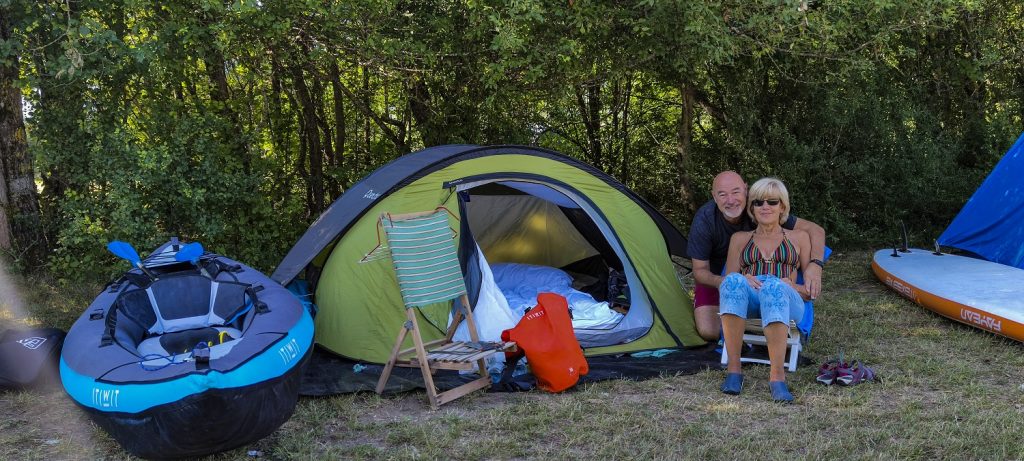 2 giorni al lago di Barrea: noi e la tenda
