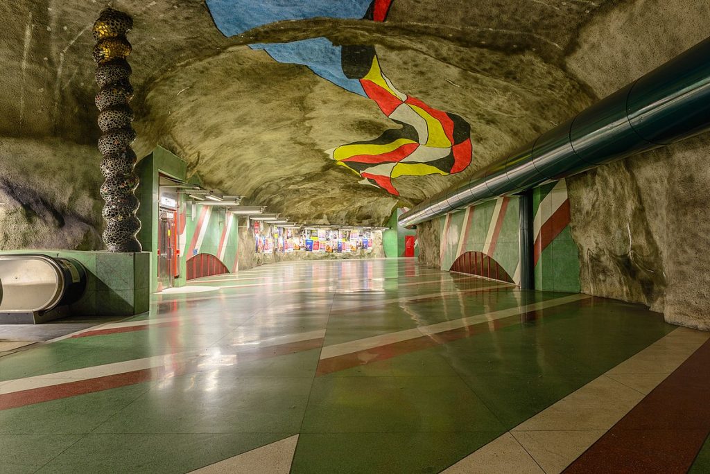 la metropolitana di stoccolma: Kungstradgarden
