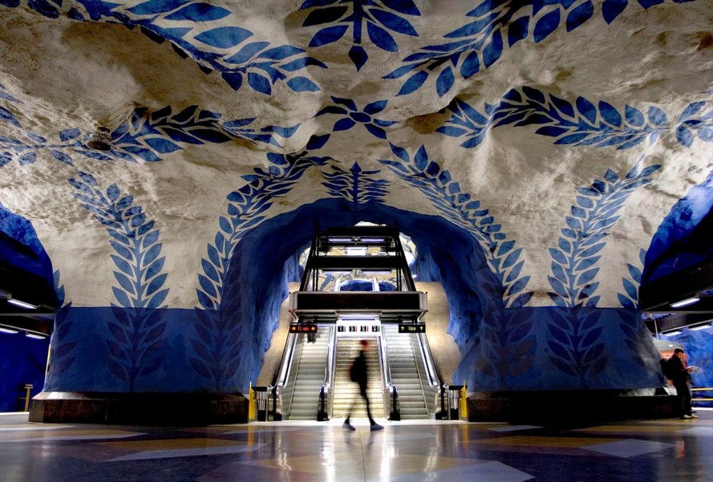 la metropolitana di stoccolma: T-Centralen